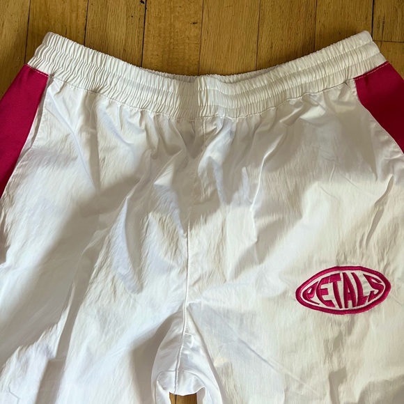 Petals by Petals & Peacocks - Butterfly White Track Pants - Picture 6 of 8